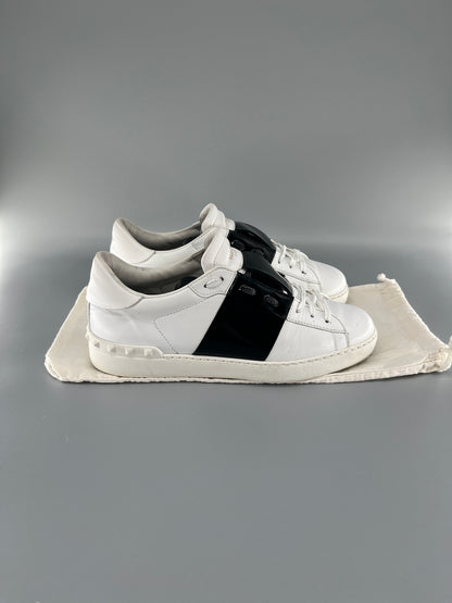 Valentino Open Sneaker Patent Black | 40.5