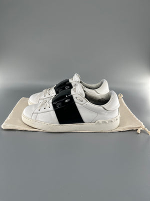 Valentino Open Sneaker Patent Black | 40