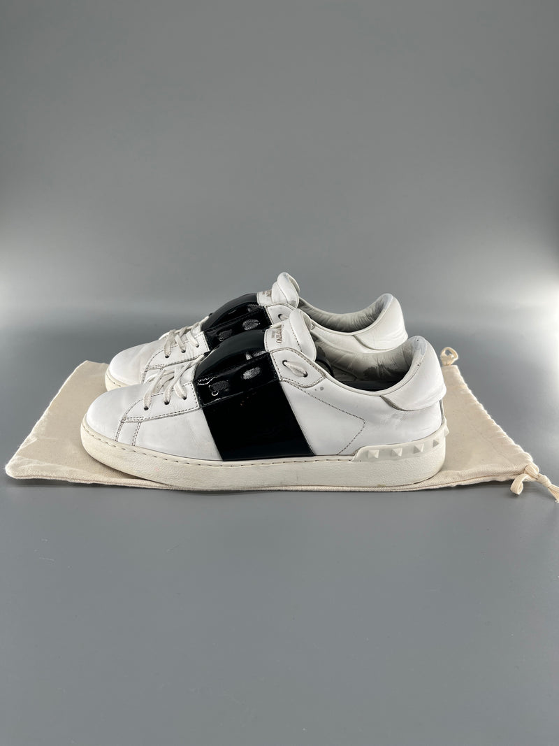 Valentino Open Sneaker Patent Black | 40