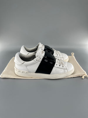 Valentino Open Sneaker Patent Black | 40