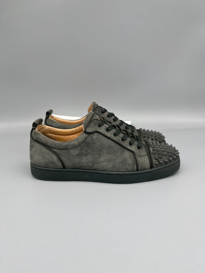 Christian Louboutin Louis Junior Spikes Sneaker Grey | 45