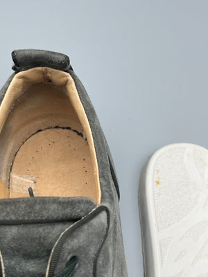 Christian Louboutin Louis Junior Spikes Sneaker Grey | 45