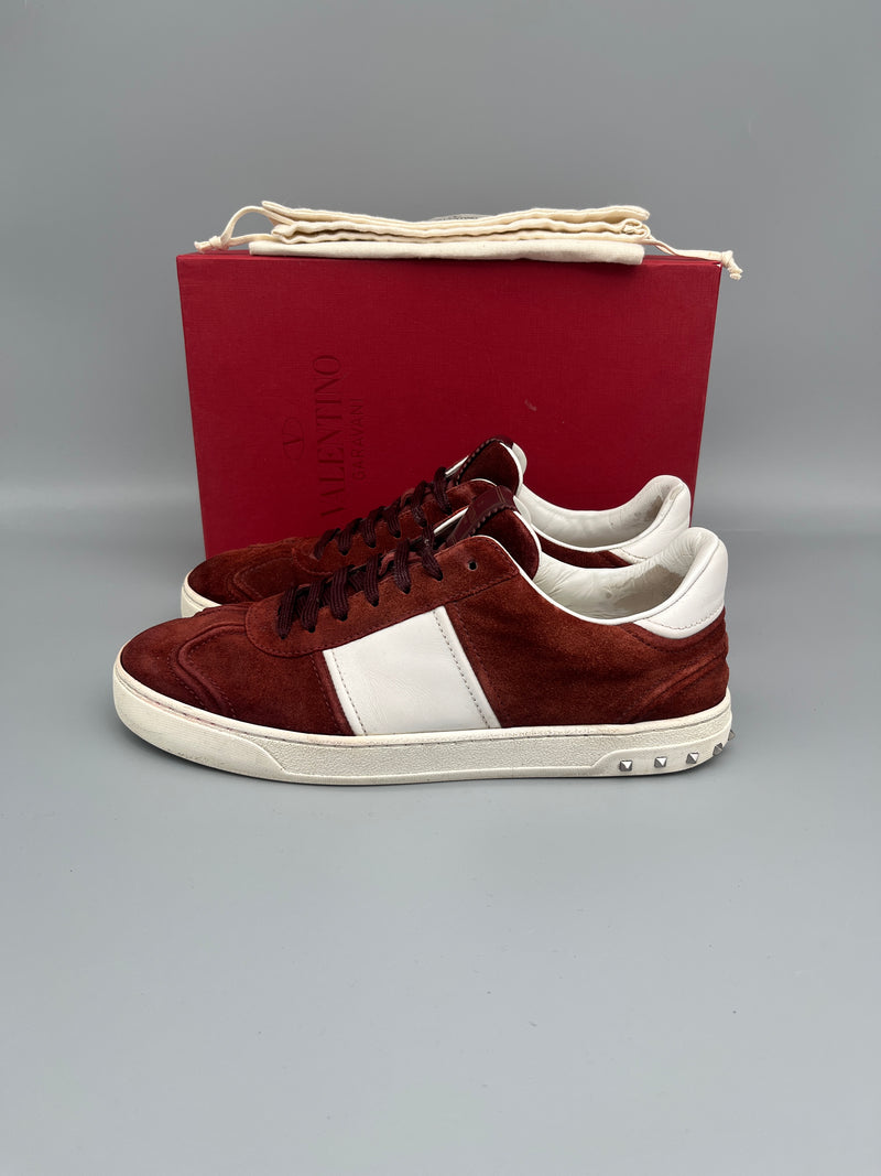 Valentino Flycrew Sneaker Burgundy | 42