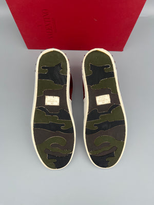 Valentino Flycrew Sneaker Burgundy | 42