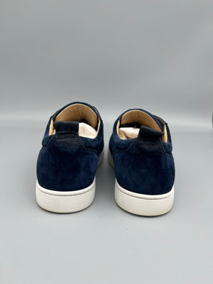 Christian Louboutin Louis Junior Spikes Sneaker Navy | 41.5