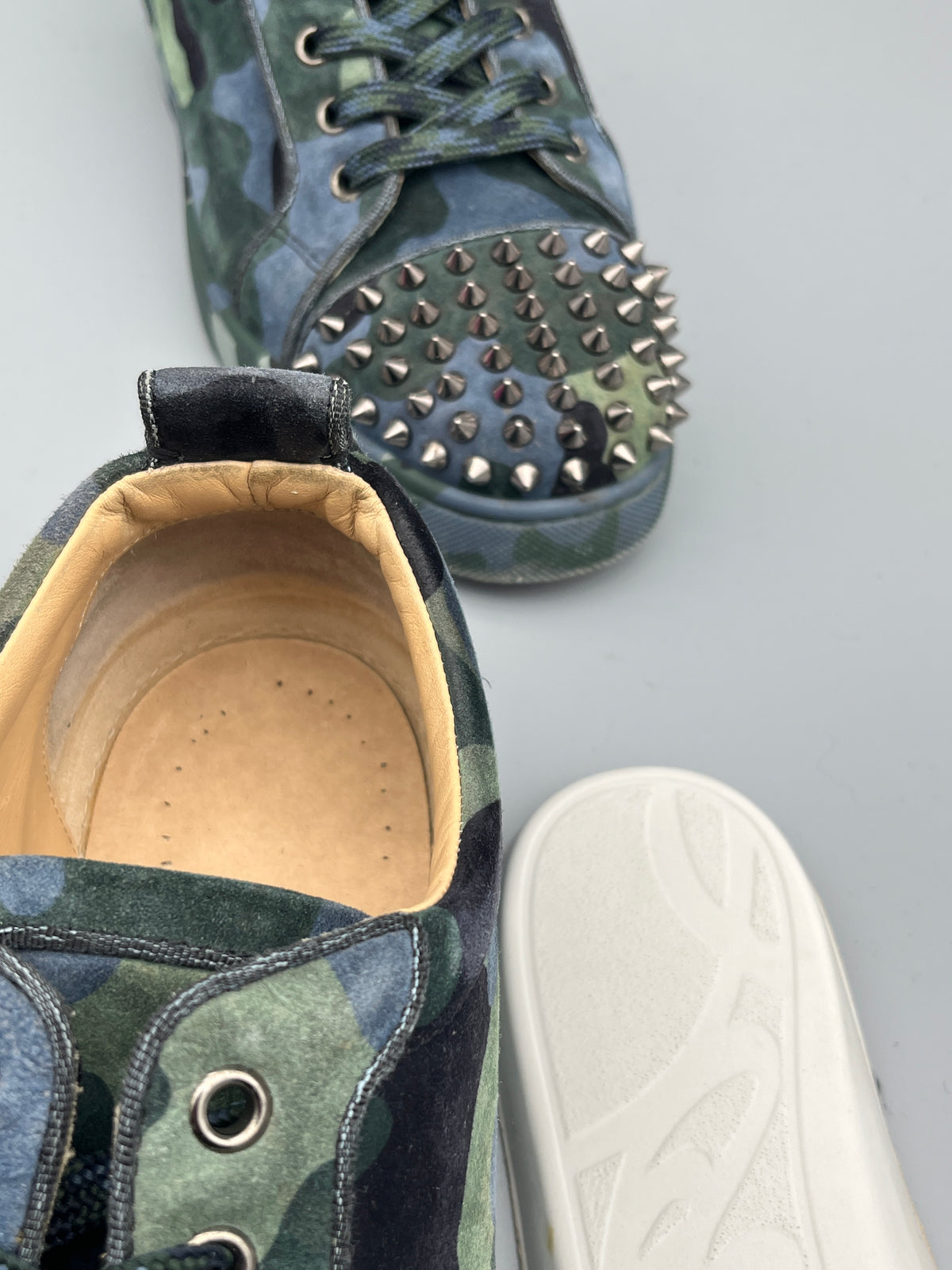 Christian Louboutin Louis Junior Spikes Sneaker | 41