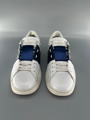 Valentino Open Sneaker Metallic Blue | 42.5