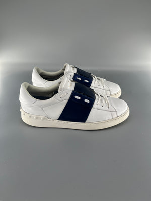 Valentino Open Sneaker Metallic Blue | 42.5
