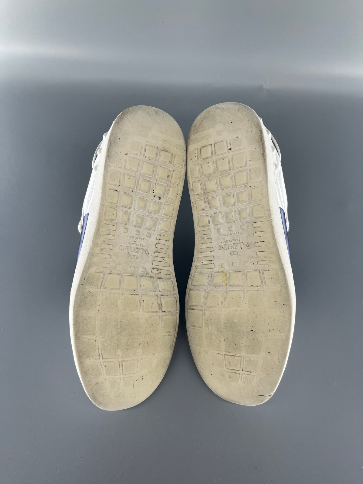Valentino Open Sneaker Metallic Blue | 42.5