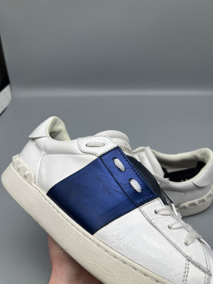 Valentino Open Sneaker Metallic Blue | 42.5