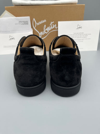 Christian Louboutin Louis Junior Spikes Sneaker Black | 44