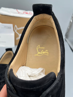 Christian Louboutin Louis Junior Spikes Sneaker Black | 44