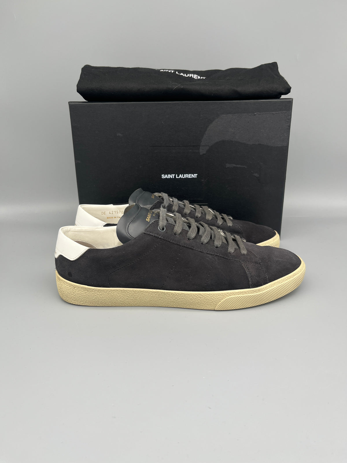 Saint Laurent SL/06 Court Sneaker Grey | 43.5