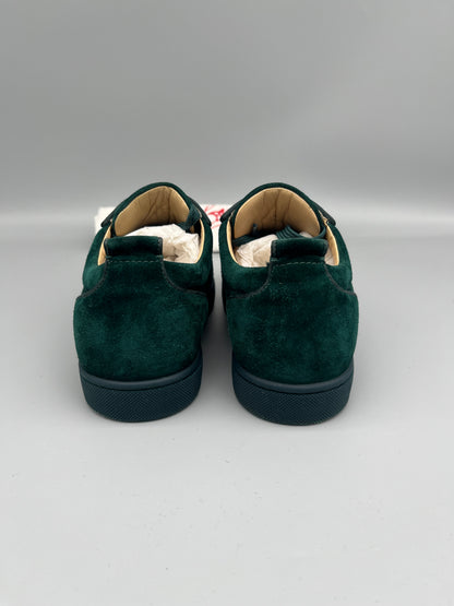 Christian Louboutin Louis Junior Spikes Sneaker Green | 40