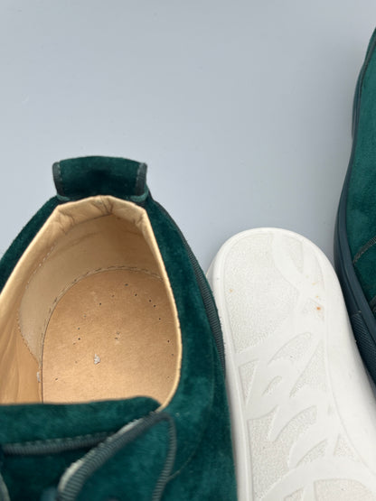 Christian Louboutin Louis Junior Spikes Sneaker Green | 40