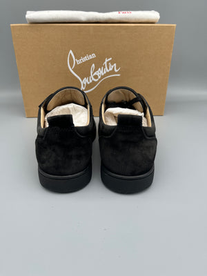Christian Louboutin Louis Junior Spikes Sneaker Black | 41.5