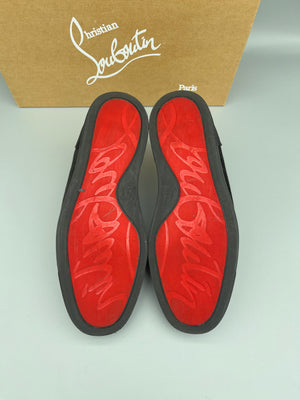 Christian Louboutin Louis Junior Spikes Sneaker Black | 41.5