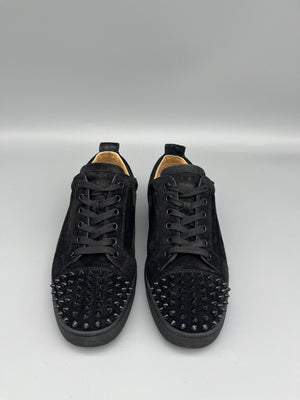 Christian Louboutin Louis Junior Spikes Sneaker Black | 40.5