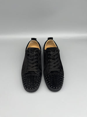 Christian Louboutin Louis Junior Spikes Sneaker Black | 42.5