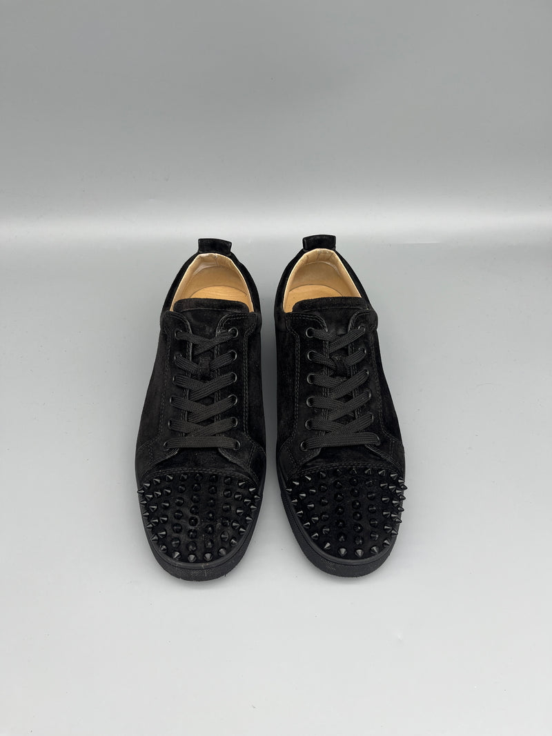 Christian Louboutin Louis Junior Spikes Sneaker Black | 42.5