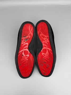 Christian Louboutin Louis Junior Spikes Sneaker Black | 42.5