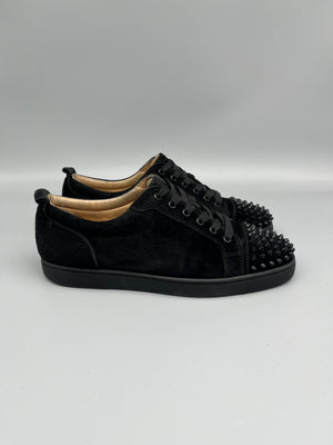Christian Louboutin Louis Junior Spikes Sneaker Black | 44.5