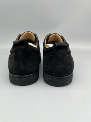 Christian Louboutin Louis Junior Spikes Sneaker Black | 44.5