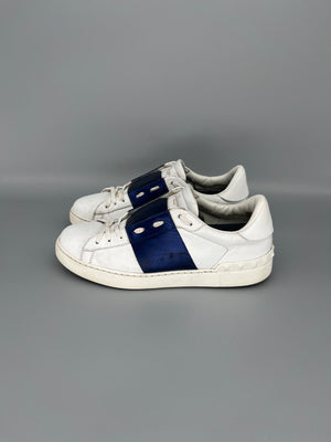 Valentino Open Sneaker Metallic Blue | 41