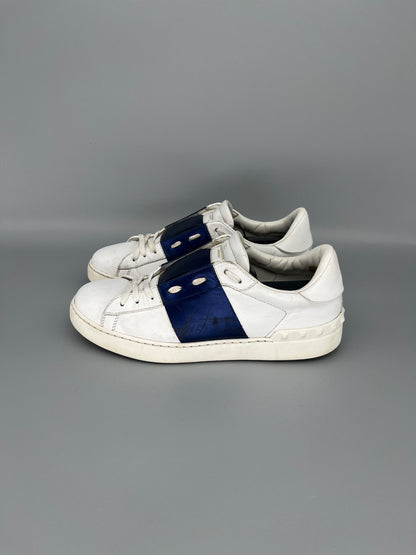 Valentino Open Sneaker Metallic Blue | 41