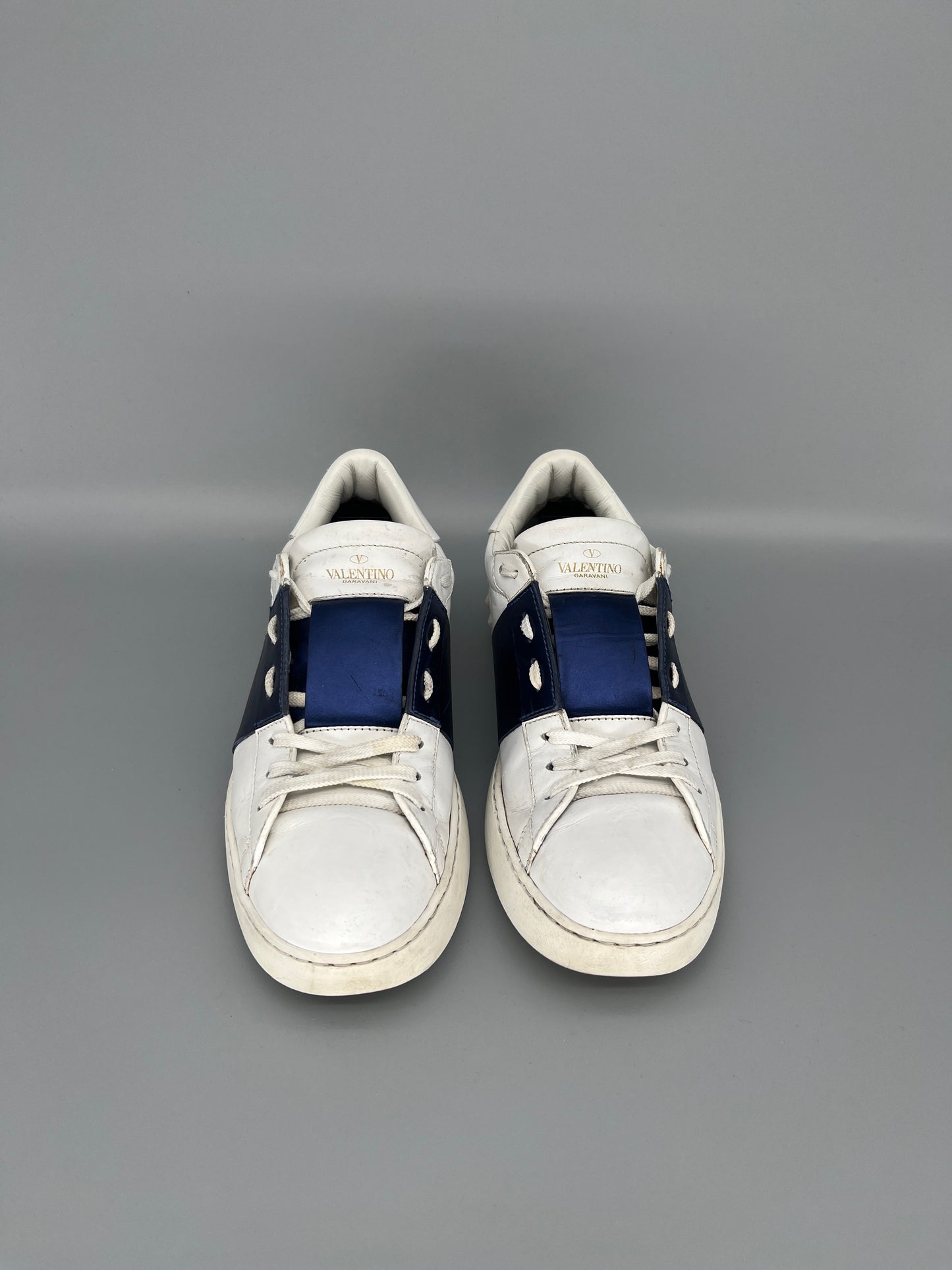 Valentino Open Sneaker Metallic Blue | 41