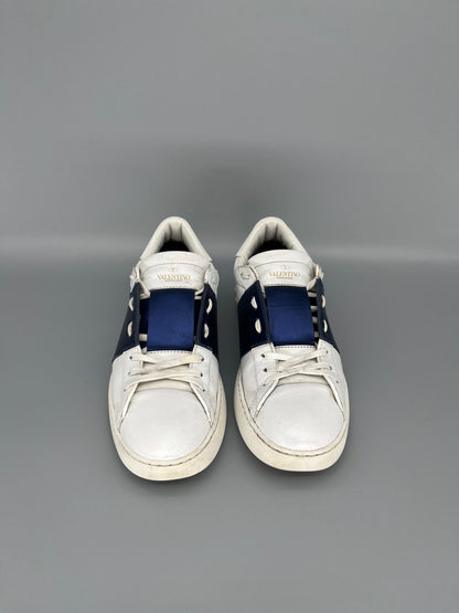 Valentino Open Sneaker Metallic Blue | 41
