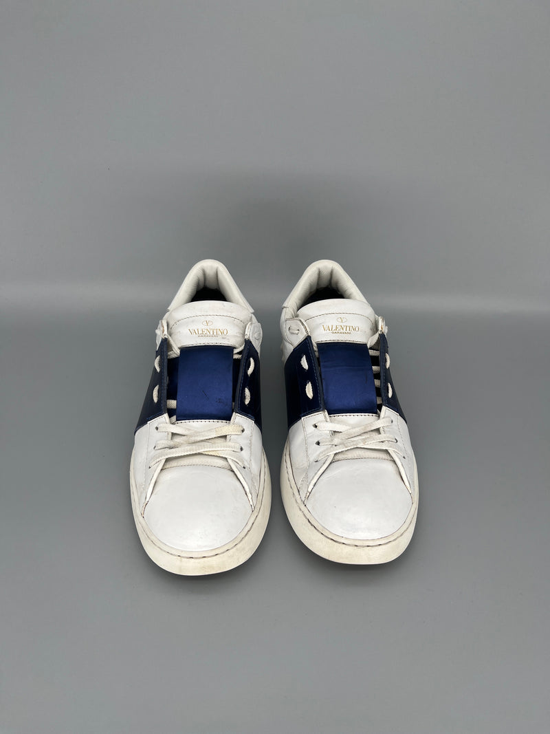 Valentino Open Sneaker Metallic Blue | 41