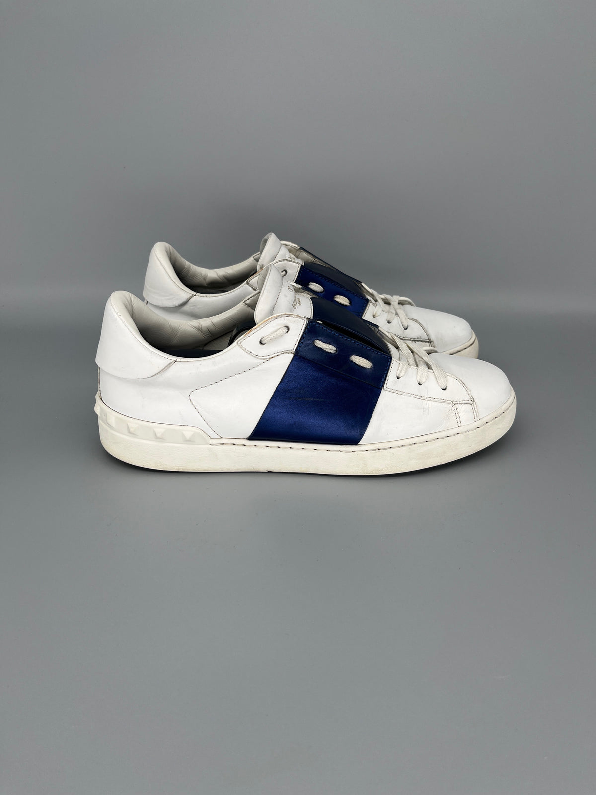 Valentino Open Sneaker Metallic Blue | 41