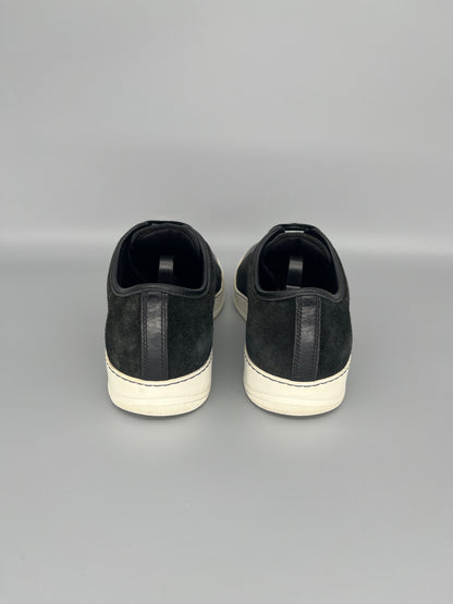Lanvin Patent Cap Toe Sneaker Black 40 | UK6