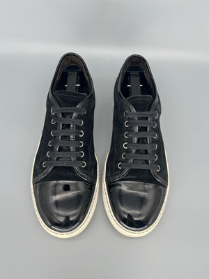 Herr | Sneakers | Lanvin | DBB1 Patent Cap Toe Sneaker Black