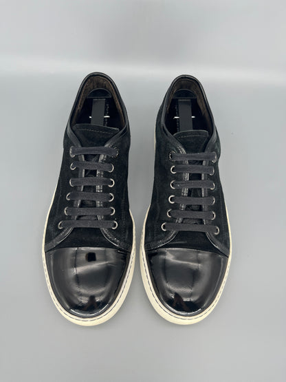 Herr | Sneakers | Lanvin | DBB1 Patent Cap Toe Sneaker Black