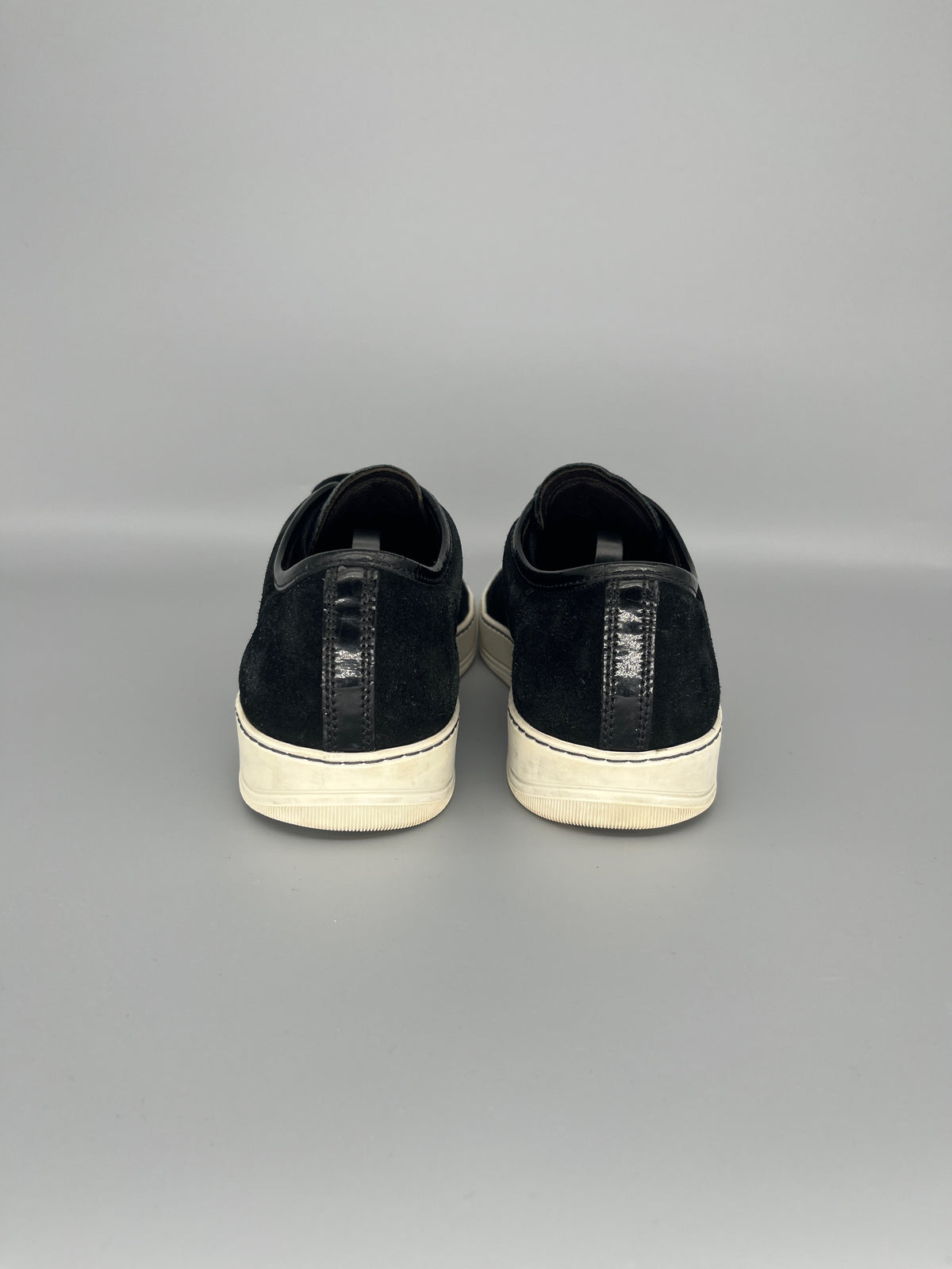 Herr | Sneakers | Lanvin | DBB1 Patent Cap Toe Sneaker Black