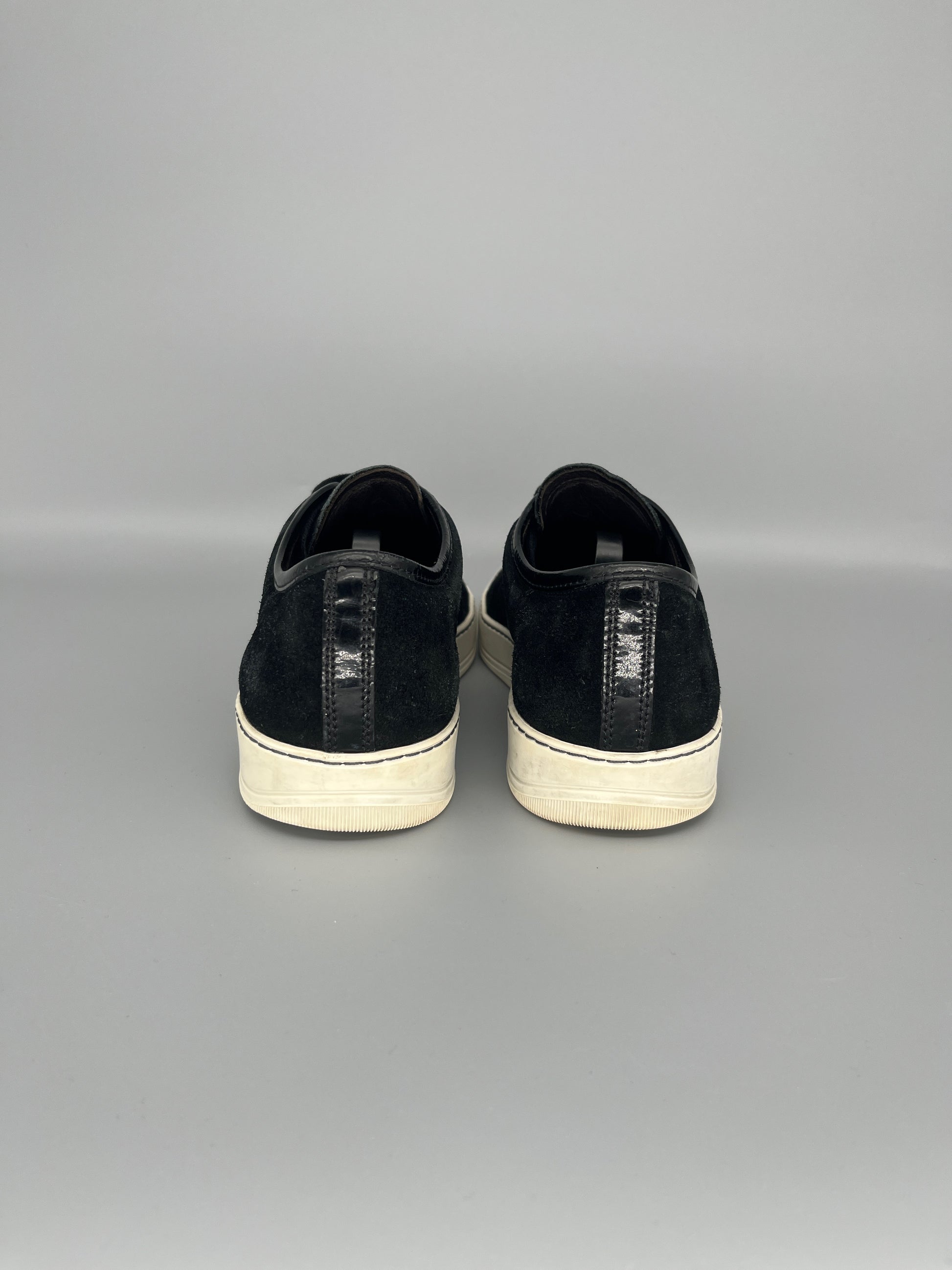 Herr | Sneakers | Lanvin | DBB1 Patent Cap Toe Sneaker Black