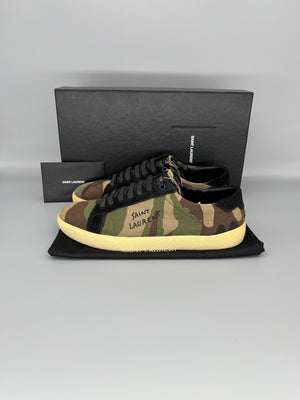 Saint Laurent SL/06 Court Sneaker Camo  | 42.5