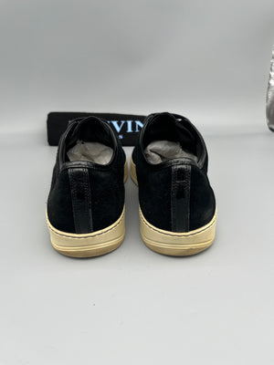 Lanvin Dbb1 Patent Cap Toe Sneaker Black | 46