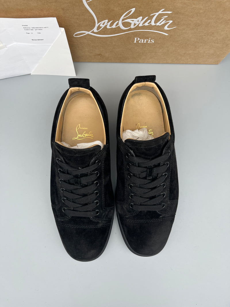Christian Louboutin Louis Junior Sneaker Black | 40