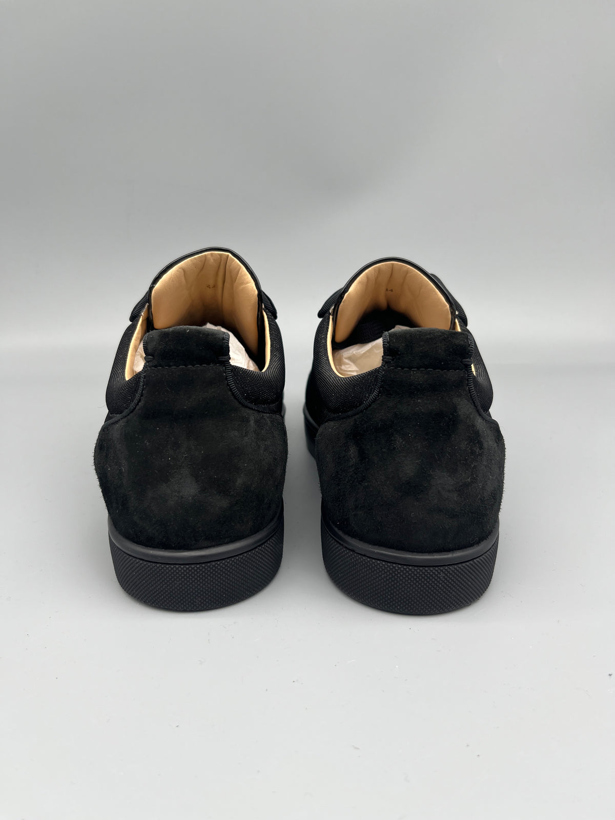 Christian Louboutin Louis Junior Spikes Sneaker Black | 44