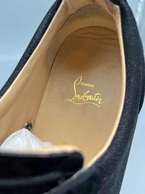 Christian Louboutin Louis Junior Spikes Sneaker Black | 44