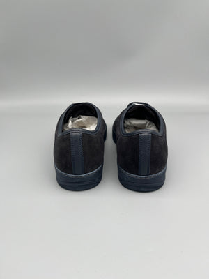 Lanvin Dbb1 Patent Cap Toe Sneaker Navy | 44