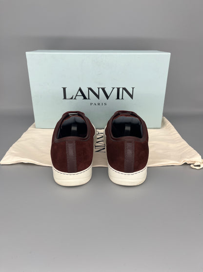 Lanvin Patent Cap Toe Burgundy 39 | UK5