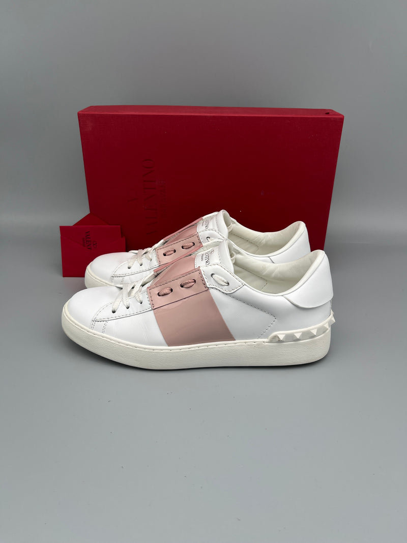Valentino Open Sneaker Patent Pink | 38
