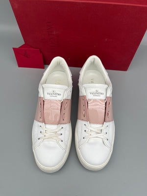 Valentino Open Sneaker Patent Pink | 38
