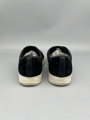 Lanvin Dbb1 Patent Cap Toe Sneaker Black | 42