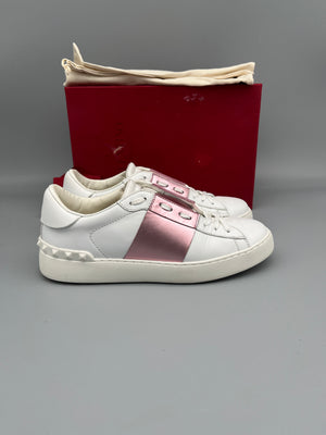 Valentino Open Sneaker Metallic Pink | 39