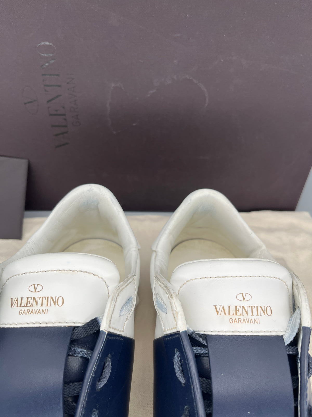 Valentino Open Sneaker Navy | 40.5